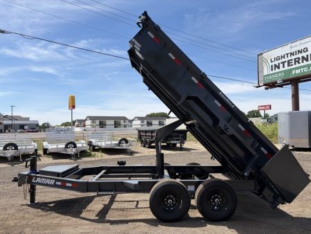 New 2027 Lamar 7x14 14k Dump Trailer