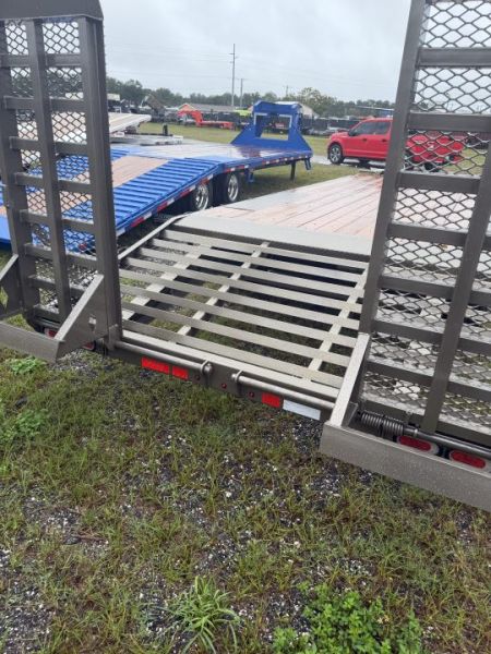 New 2027 Diamond C DEC208 Flatbed Trailer; Engineered Beam Deck Over Trailer; 24’x102”; ABS Brakes;