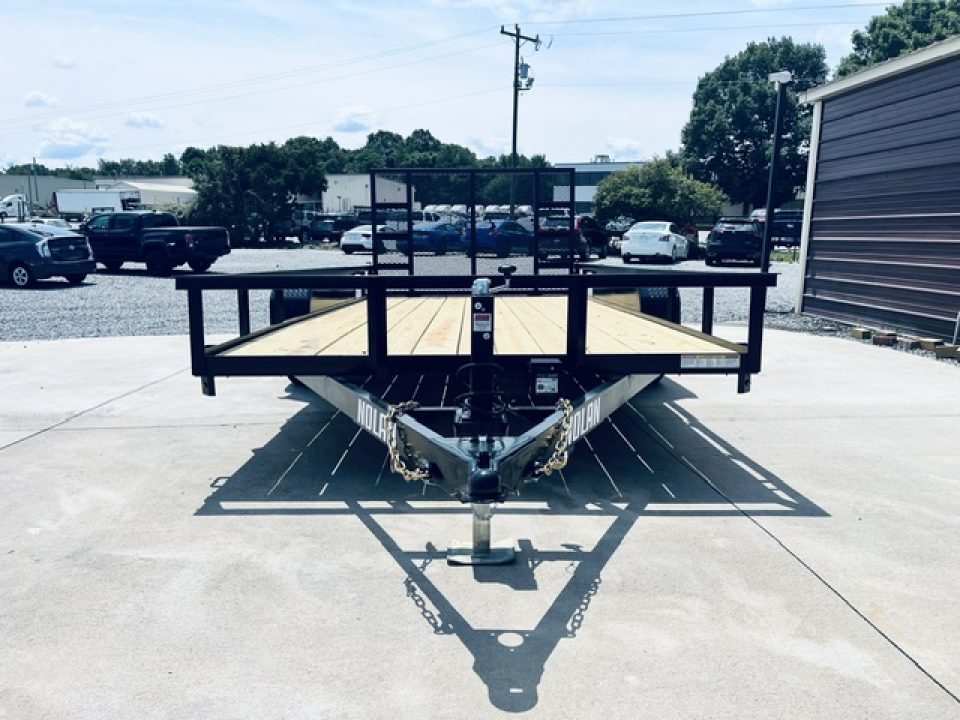 New 2027 Nolan 7X16 7K E Landscape Utility Trailer