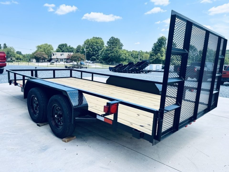 New 2027 Nolan 7X16 7K E Landscape Utility Trailer