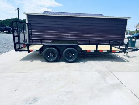 New 2027 Nolan 7X16 7K E Landscape Utility Trailer