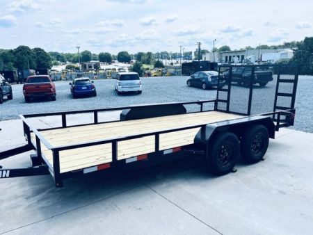New 2027 Nolan 7X16 7K E Landscape Utility Trailer