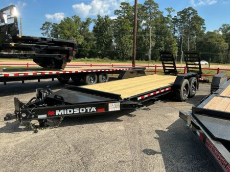New 82 X 20 (17+3) Beam ST Equipment Trailer Pallet Fork Holder