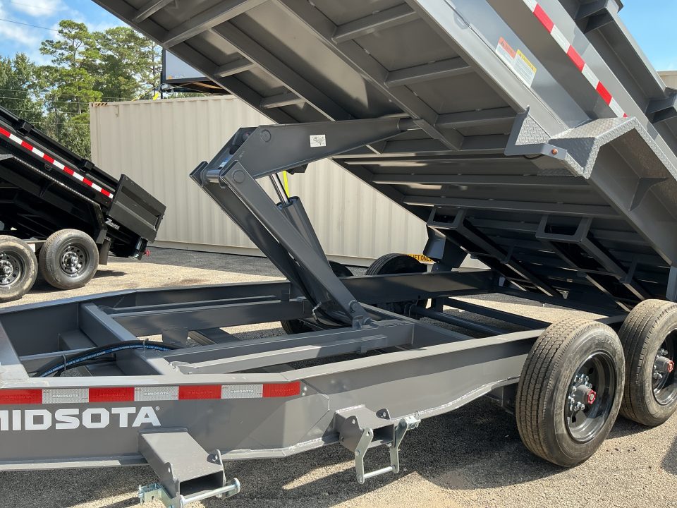 New 83 x 16 HD Versa Dump 17.6K Hydraulic Tongue Jack Pallet Fork Holders