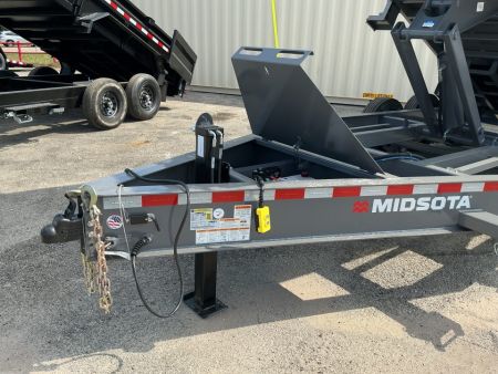 New 83 x 16 HD Versa Dump 17.6K Hydraulic Tongue Jack Pallet Fork Holders