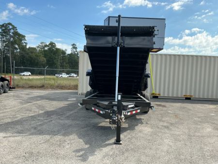 New 82 x 14 Versa Dump Telescopic 15.4K Hydraulic Tongue Jack Swing Side Door