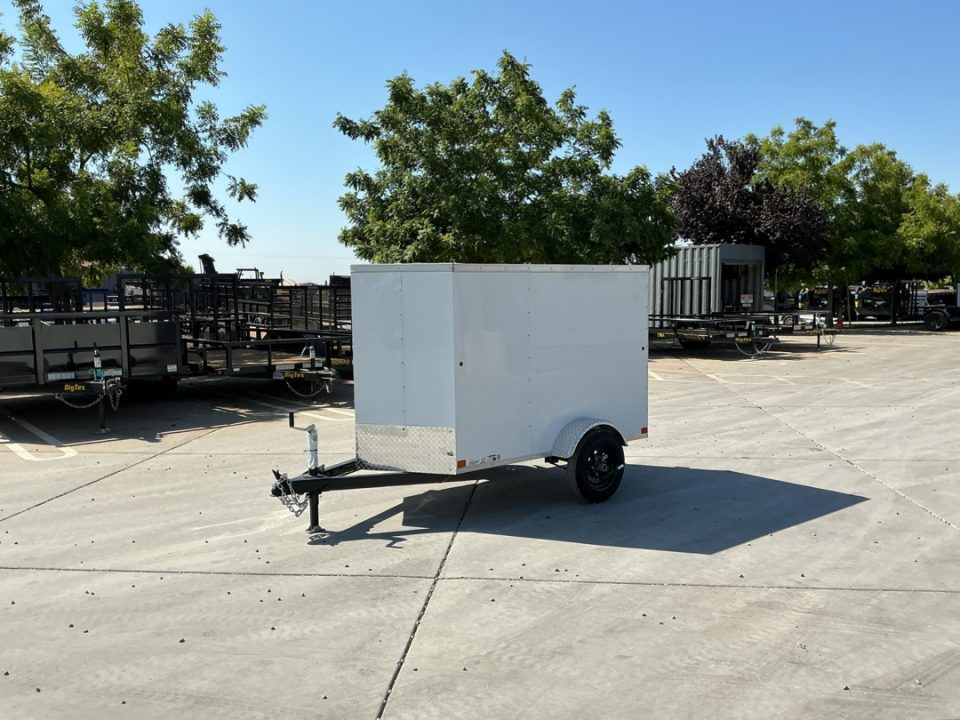 New 2026 Trail Marshal 4X6CTS7K 4FT X 6FT 2K GVW Cargo / Enclosed Trailer