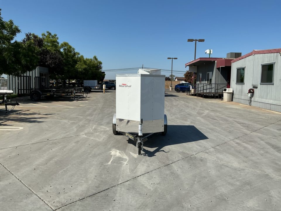 New 2026 Trail Marshal 4X6CTS7K 4FT X 6FT 2K GVW Cargo / Enclosed Trailer