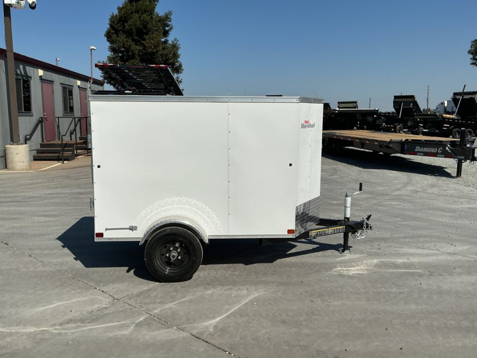 New 2026 Trail Marshal 4X6CTS7K 4FT X 6FT 2K GVW Cargo / Enclosed Trailer