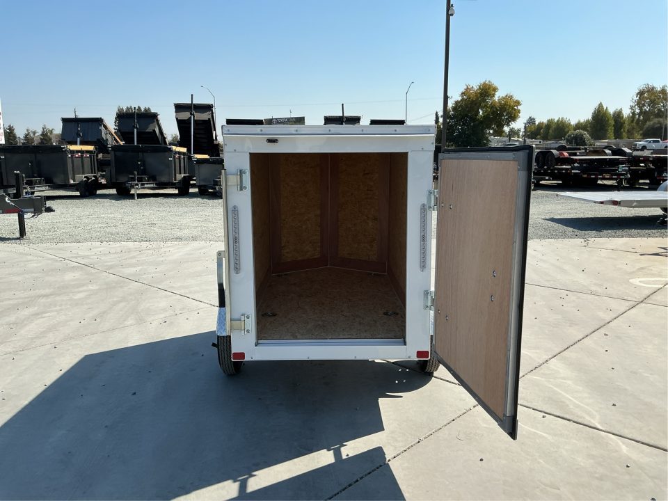 New 2026 Trail Marshal 4X6CTS7K 4FT X 6FT 2K GVW Cargo / Enclosed Trailer
