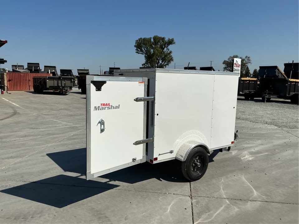 New 2026 Trail Marshal 4X6CTS7K 4FT X 6FT 2K GVW Cargo / Enclosed Trailer