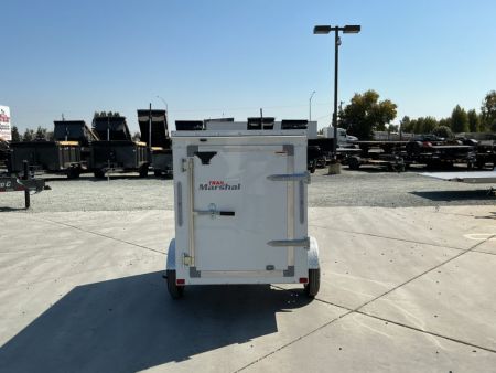 New 2026 Trail Marshal 4X6CTS7K 4FT X 6FT 2K GVW Cargo / Enclosed Trailer