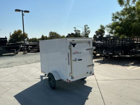 New 2026 Trail Marshal 4X6CTS7K 4FT X 6FT 2K GVW Cargo / Enclosed Trailer