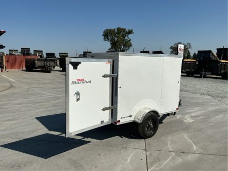 New 2026 Trail Marshal 4X6CTS7K 4FT X 6FT 2K GVW Cargo / Enclosed Trailer