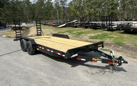 New 2027 Big Tex 14EB Equipment Trailer 7X20 ( 17ft Deck + 3ft Dove =20ft) #10,980 Payload