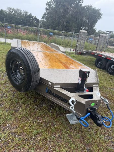 New 2027 Diamond C HDT307 Equipment Trailer; 24’X82”; HYD Dampened Tilt (Gravity); Pacesetter Edition