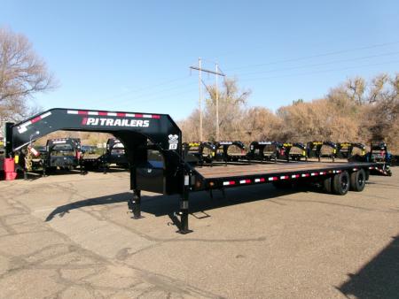 New 2027 PJ Trailers LD LOW PRO WITH DUALS Flatbed Trailer