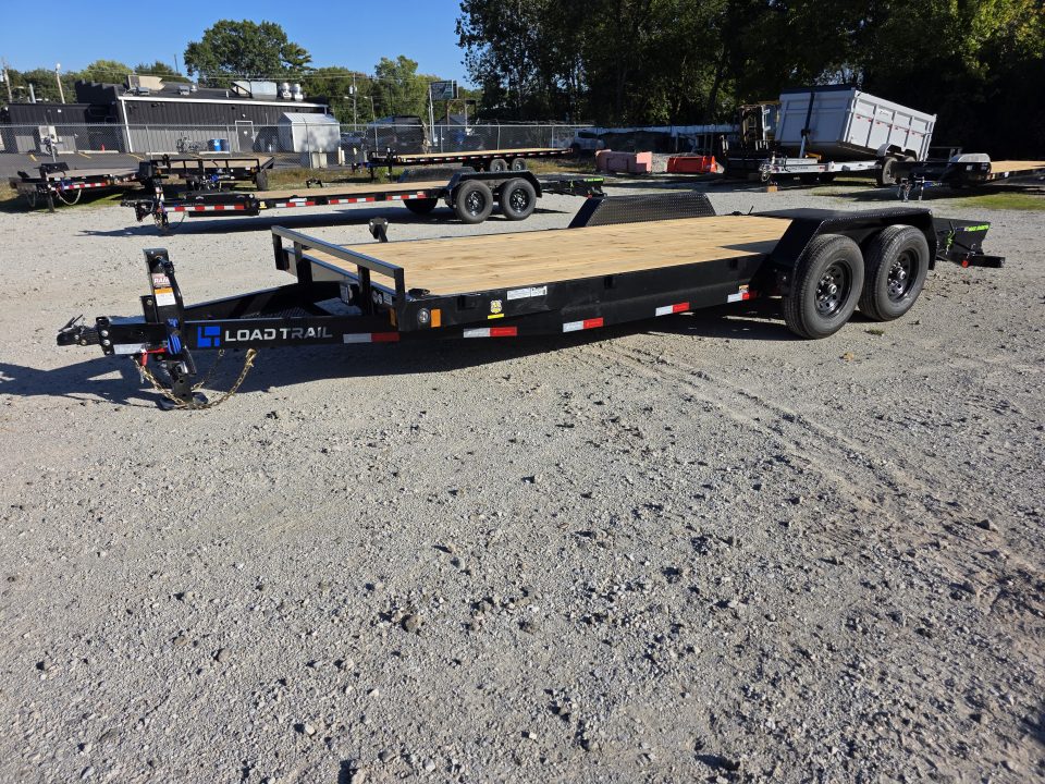 New 2027 Load Trail 83" x 20' Tandem Axle 14K GVWR EQUIPMENT MAX RAMPS 83 X 20 83X20 Car Hauler