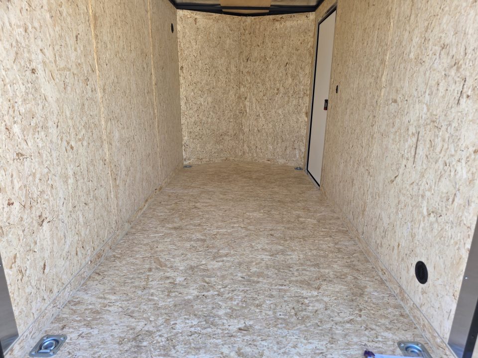 New 2027 Formula Trailers 6x12 6'6 INSIDE BLACKOUT TRIM 080 SCREWLESS EXTERIOR ramp door DRINGS ALUMINUM WHEELS Cargo / Enclosed Trailer