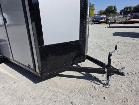 New 2027 Formula Trailers 6x12 6'6 INSIDE BLACKOUT TRIM 080 SCREWLESS EXTERIOR ramp door DRINGS ALUMINUM WHEELS Cargo / Enclosed Trailer