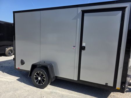 New 2027 Formula Trailers 6x12 6'6 INSIDE BLACKOUT TRIM 080 SCREWLESS EXTERIOR ramp door DRINGS ALUMINUM WHEELS Cargo / Enclosed Trailer