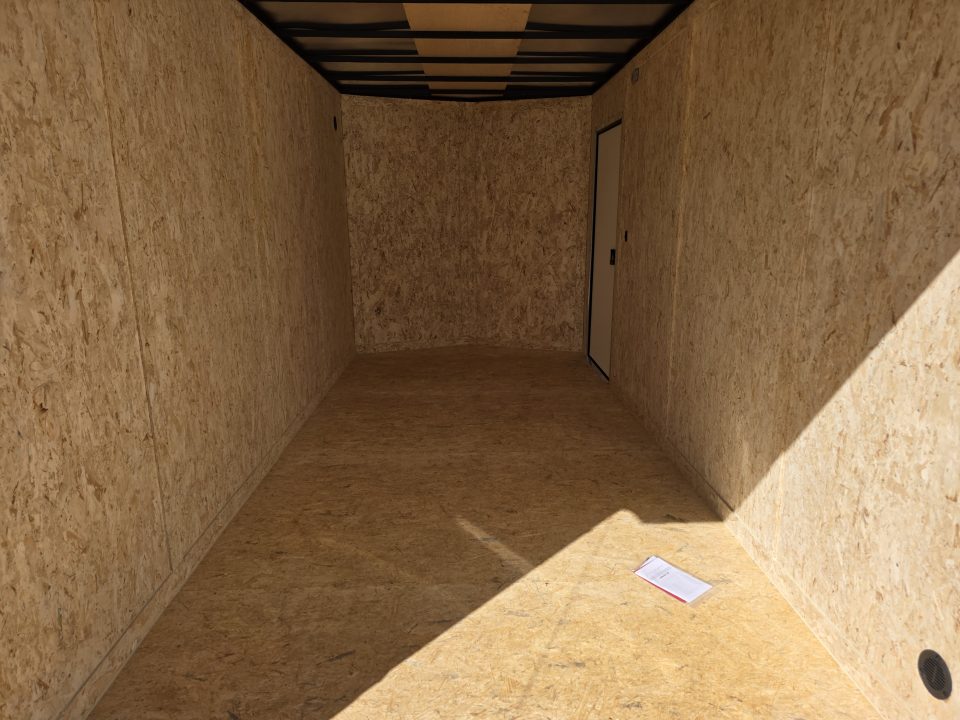 New 2027 Formula Trailers 7x16 7' INSIDE 080 SCREWLESS BLACKOUT ALUM WHEELS SXS UTV GOLFCART Cargo / Enclosed Trailer