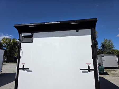 New 2027 Formula Trailers 7x16 7' INSIDE 080 SCREWLESS BLACKOUT ALUM WHEELS SXS UTV GOLFCART Cargo / Enclosed Trailer