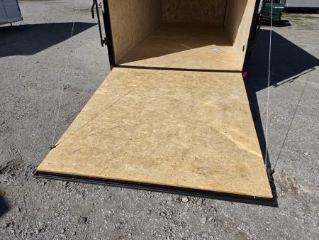 New 2027 Formula Trailers 7x16 7' INSIDE 080 SCREWLESS BLACKOUT ALUM WHEELS SXS UTV GOLFCART Cargo / Enclosed Trailer