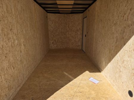 New 2027 Formula Trailers 7x16 7' INSIDE 080 SCREWLESS BLACKOUT ALUM WHEELS SXS UTV GOLFCART Cargo / Enclosed Trailer