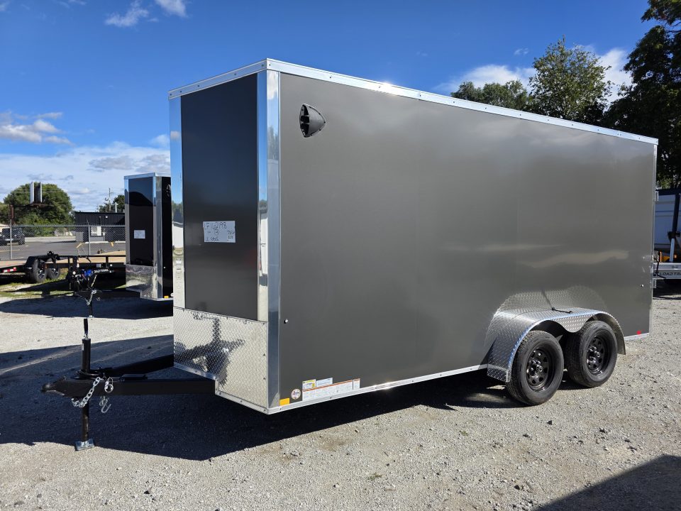 New 2027 Formula Trailers 7x16 7' 080 SCREWLESS SXS UTV GOLFCART 7 X 16 Cargo / Enclosed Trailer