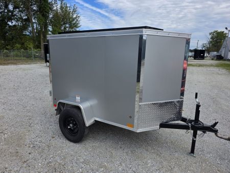 New 2027 Cross Trailers 4X6 4 X 6 SWING DOOR Cargo / Enclosed Trailer