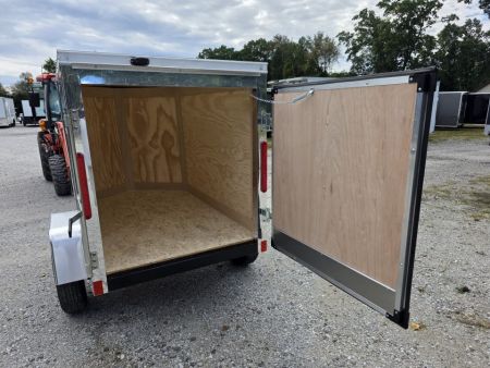 New 2027 Cross Trailers 4X6 4 X 6 SWING DOOR Cargo / Enclosed Trailer