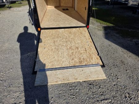 New 2027 Cargo Mate 5X10 RAMP DOOR SIDE DOOR BLACKOUT MOTORCYCLE ATV HAULER Cargo / Enclosed Trailer
