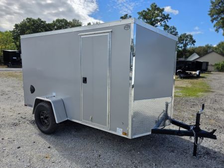 New 2027 Cargo Mate 5X10 RAMP DOOR SIDE DOOR MOTORCYCLE ATV HAULER Cargo / Enclosed Trailer