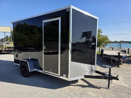 New 2027 US Cargo 6.5X12 POLY 080 SCREWLESS 7' INSIDE DRINGS SXS UTV GOLFCART MOWER Cargo / Enclosed Trailer