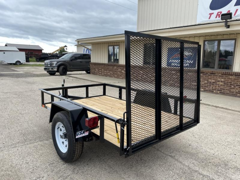 New 2027 AMO 5x8 Low Side 3K Landscape Trailer