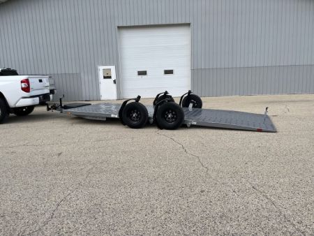 New 2026 SHIFTR 8K GVWR, 83 x18' Hydraulic Lowering Car / Racing Trailer