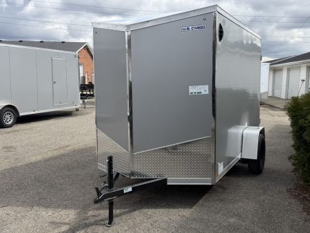 New 2027 US Cargo 6 x 10 Enclosed Trailer Ramp Door with 6FT INTERIOR - Screwless Exterior w/Upgraded Options