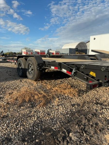 New 2027 Big Tex Trailers 7X22 HEAVY DUTY TANDEM AXLE SEAMLESS I-BEAM EQUIPMENT TRAILER W/MEGA RAMPS 15.4K