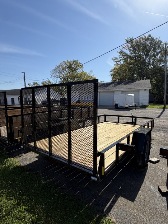 New 2027 AMO 6.4 x 12 A.M.O. Low Side Landscape Trailer Landscape Trailer