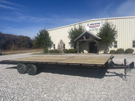 New 2027 Triple R 102X24 DECKOVER 10,400 GVWR WITH RAMPS