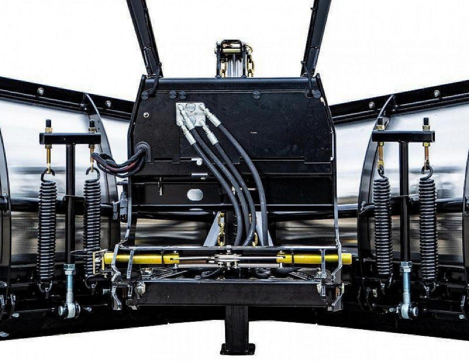 New 2026 SNOWDOGG 9.5' VXF95II HD V-Flare Stainless Steel Snowplow- DEMO