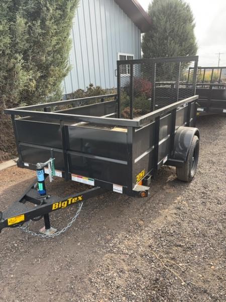 New 2027 Big Tex Trailers 5X8 SINGLE AXLE VANGUARD LANDSCAPE TRAILER 3K W/RAMP GATE