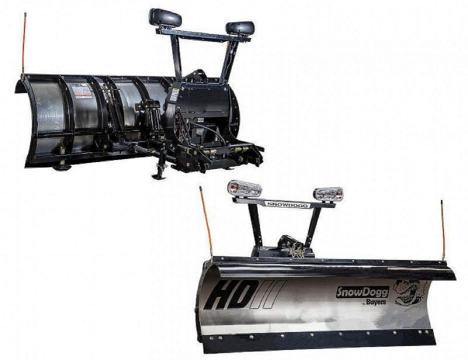 New DEMO UNIT -2026 SNOWDOGG HD75II Heavy Duty 7.5" Stainless Steel HD Duty Snowplow