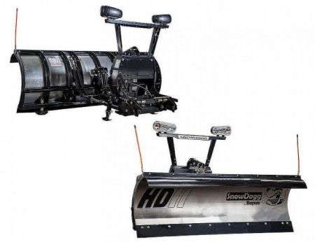 New DEMO UNIT -2026 SNOWDOGG HD75II Heavy Duty 7.5" Stainless Steel HD Duty Snowplow