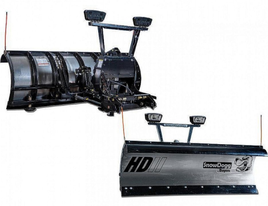 New 2026 SNOWDOGG HD80II 8' Heavy-Duty Stainless-Steel HD Duty Snowplow DEMO