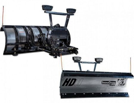 New 2026 SNOWDOGG HD80II 8' Heavy-Duty Stainless-Steel HD Duty Snowplow DEMO