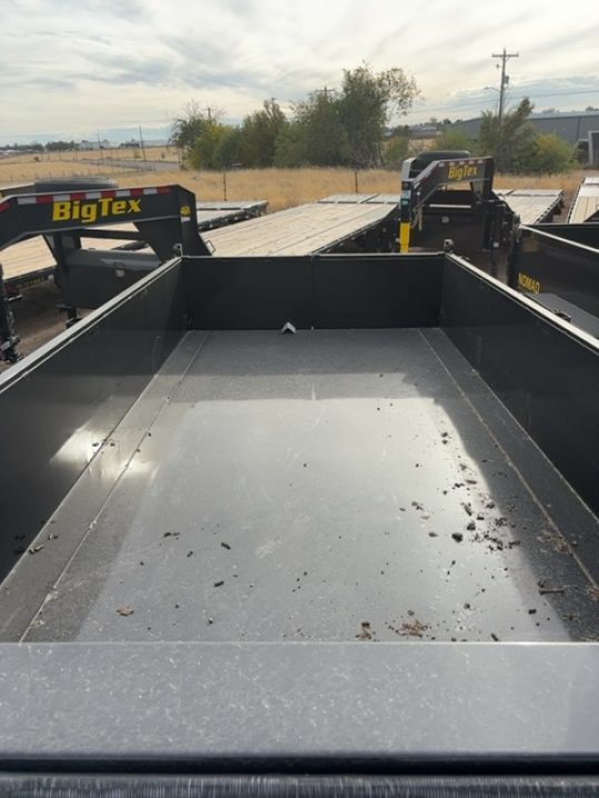 New 2027 Big Tex Trailers 7X14 DUMP TRAILER 14K WITH 2FT SIDES