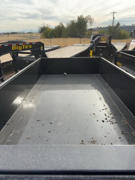New 2027 Big Tex Trailers 7X14 DUMP TRAILER 14K WITH 2FT SIDES