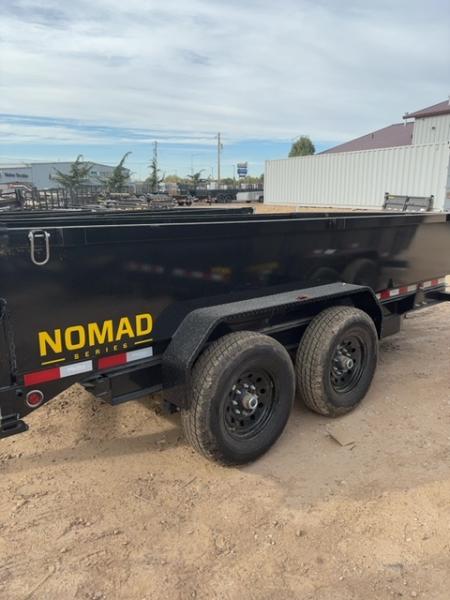 New 2027 Big Tex Trailers 7X14 DUMP TRAILER 14K WITH 2FT SIDES